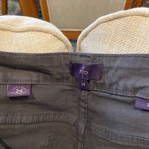 NYDJ, Marilyn Straight in dark gray